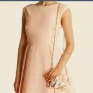 Ted Baker Friuli Skater Dress Pink Size 2 US Party Occasion Wedding Guest